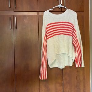 Long sleeve flare sweater